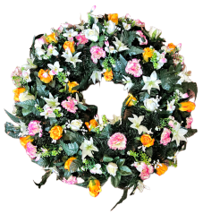 Exclusive Roses, Lilies, Carnations and Accessories 65cm