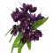 Krokus Šafrán kytička x7 30cm fialová umělá