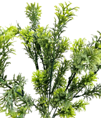 Dekorácia prízdoba zeleň umelá 38cm