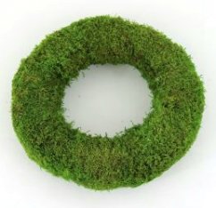 Moss Wreath Ø 25cm Green