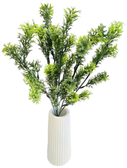 Dekorácia prízdoba zeleň umelá 38cm