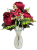 Luksusowy Bukiet Piwonie, Oset, Hortensje 48cm sztuczny czerwona