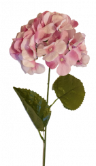 Hortenzia rózsaszín 60cm művirág