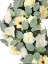 Smuteční věnec borovicový exclusive růže, clematis, chryzatémy, dahlie jiřiny a doplňky 80cm AS988