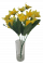 Buchet de Zarancadea 33cm galben flori artificiale