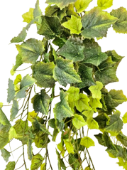 Decoration Twig Green Artificial Plant grapevines leaves x9 80cm