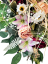 Luksuzni venec iz umetnega bora, exclusive potonike, lilije, kamelije in dodatki 75cm x 45cm