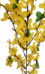 Aranyeső virág 70cm sárga művirág
