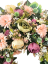 Künstliche Trauerkranz Exklusiv Pfingstrosen, Gerberen, Sedum und Zubehör Ø 100cm