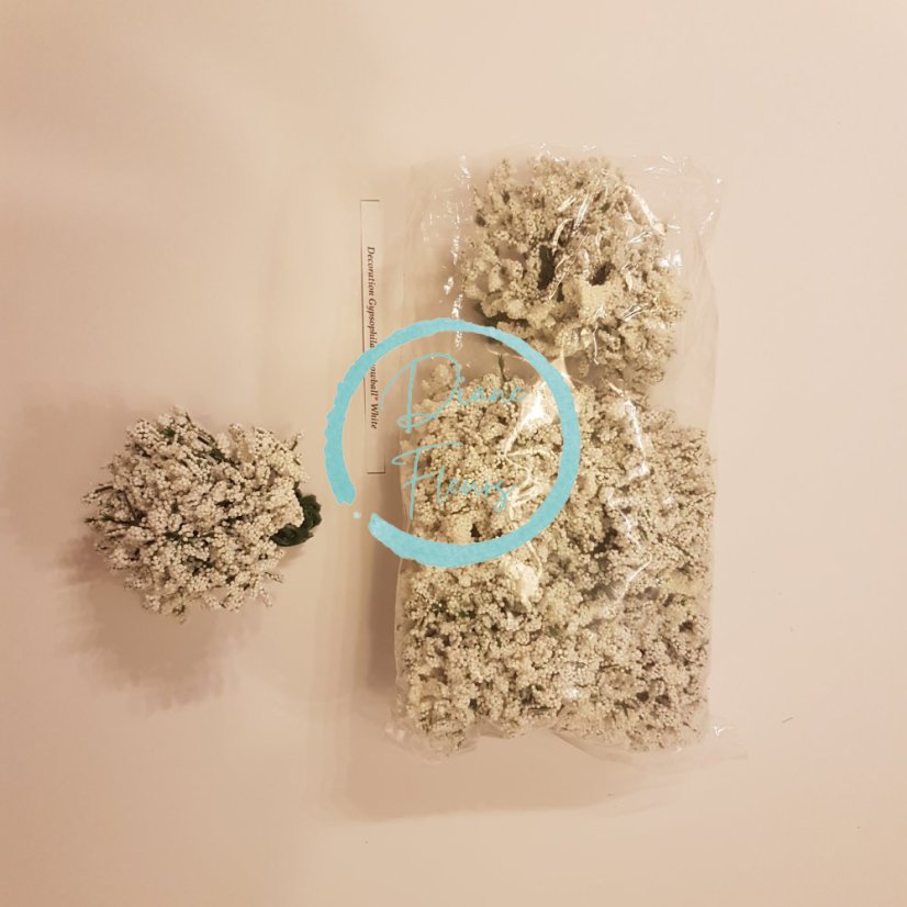 Dekorácia Gysophila Sněhová guľa (6 ks v balení - cena za balenie)