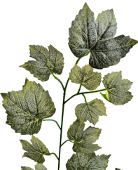 Decorazione foglia di vite ramoscello 67cm artificiale