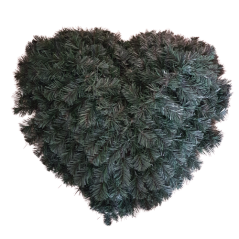 Artificial Wreath Heart Shaped Big 80cm x 80cm