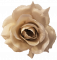 Artificial Rose Head O 3,9 inches (10cm) Beige