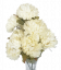 Chryzantémy kytica x10 53cm krémová umelá