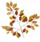 Künstliche Dekoration Zweig Ficus Herbst 22,8 inches (58cm)