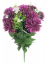 Chryzantémy kytice x9 45cm umělá fialová
