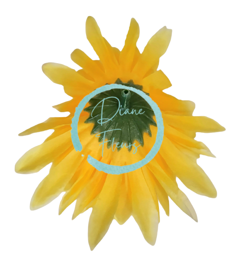 Chryzantéma hlava kvetu Ø 10cm žltá umelá